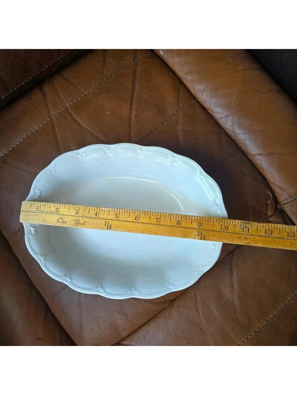 Antique J&G Meakin Hanley England White Ironstone 10